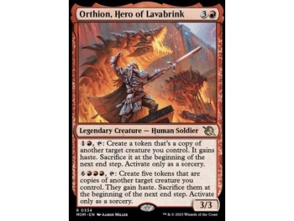 Orthion, Hero of Lavabrink