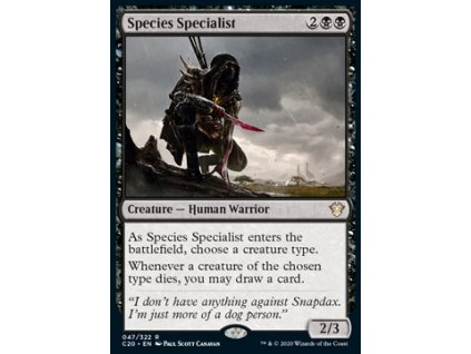 Species Specialist