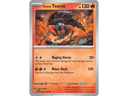 Paldean Tauros