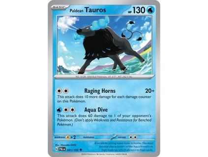 Paldean Tauros