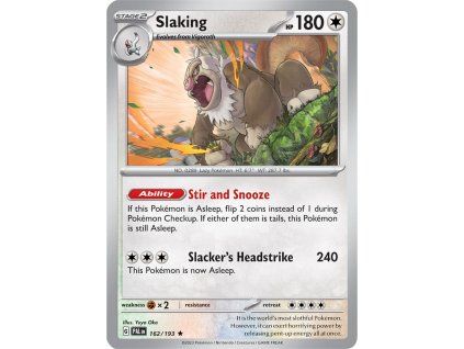 Slaking