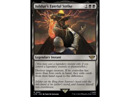 Isildur's Fateful Strike