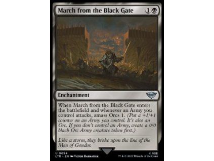 March from the Black Gate