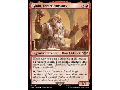 Glóin, Dwarf Emissary
