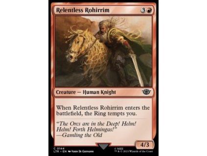 Relentless Rohirrim