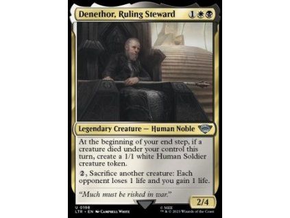 Denethor, Ruling Steward