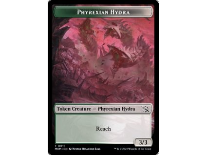 Phyrexian Hydra (reach) Token