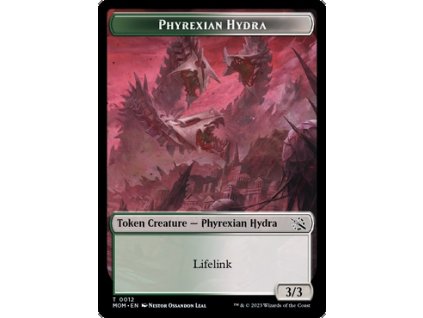 Phyrexian Hydra (lifelink) Token