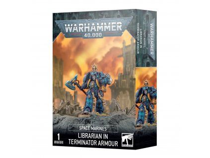 Warhammer 40,000 — Space Marines Librarian in Terminator Armour