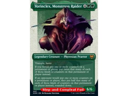 Vorinclex, Monstrous Raider - CONCEPT STEP FOIL