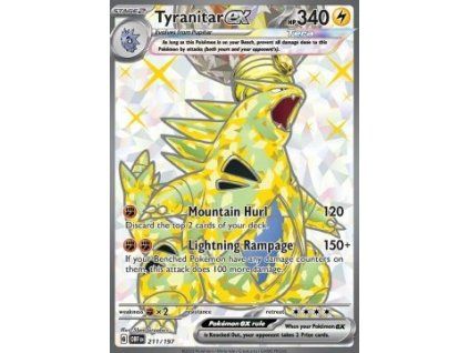 Tyranitar ex (OBF 211)