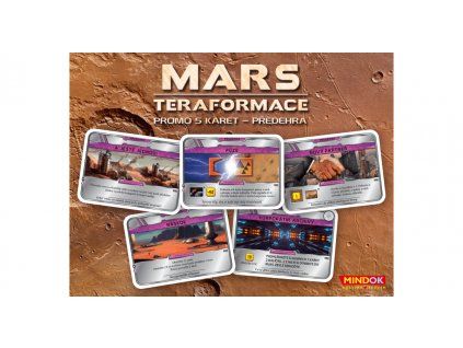 Mars: Teraformace: Předehra - 5 promo karet