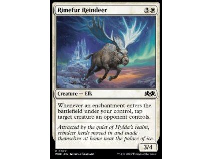 Rimefur Reindeer