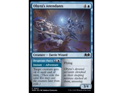 Obyra's Attendants // Desperate Parry