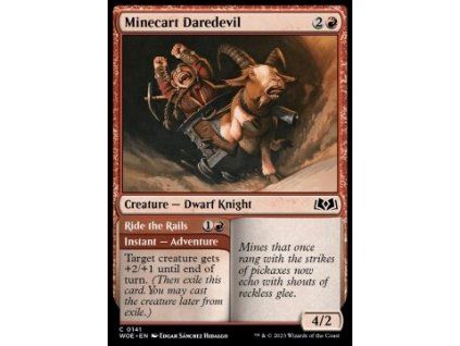Minecart Daredevil // Ride the Rails