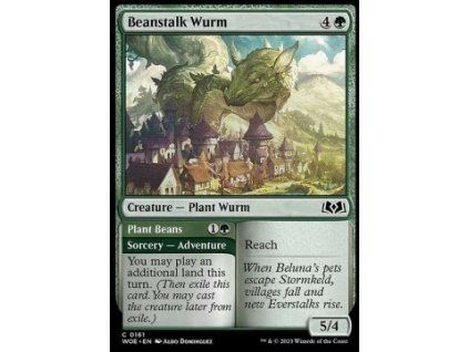 Beanstalk Wurm // Plant Beans
