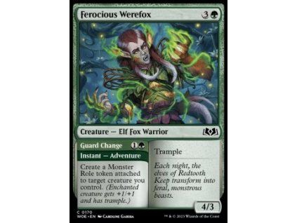 Ferocious Werefox // Guard Change