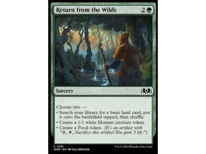Return from the Wilds