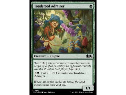 Toadstool Admirer
