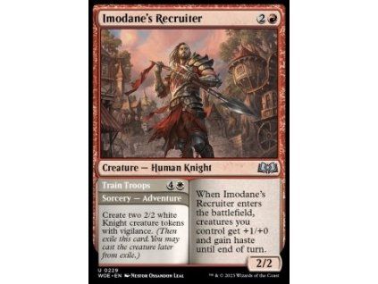 Imodane's Recruiter // Train Troops