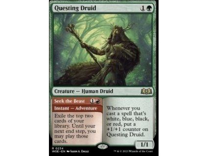 Questing Druid // Seek the Beast