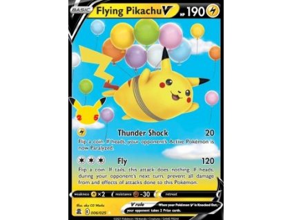 Flying Pikachu V (CEL 006)