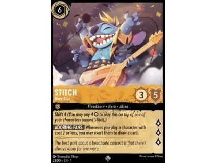 Stitch - Rock Star
