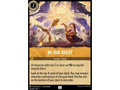 Be Our Guest