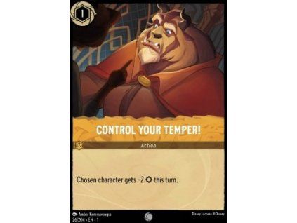Control Your Temper!