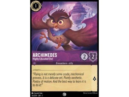 Archimedes - Highly Educated Owl