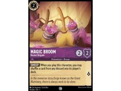 Magic Broom - Bucket Brigade