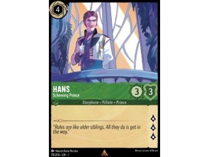 Hans - Scheming Prince