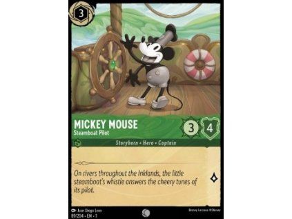 Mickey Mouse - Steamboat Pilot