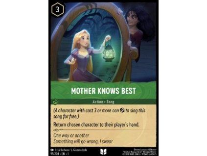 Mother Knows Best