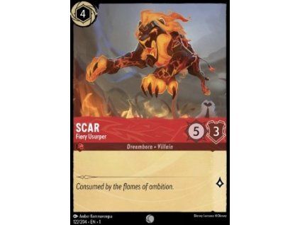 Scar - Fiery Usurper