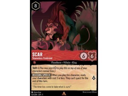 Scar - Shameless Firebrand