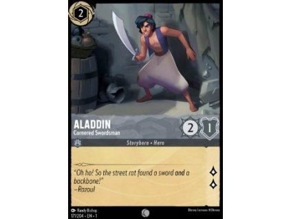 Aladdin - Cornered Swordsman