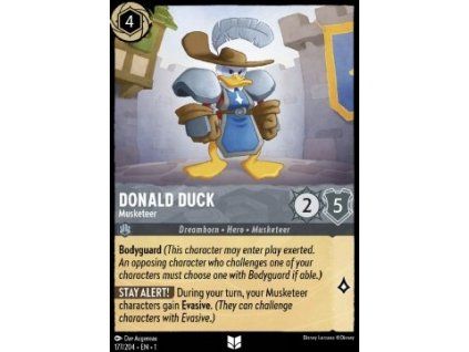 Donald Duck - Musketeer