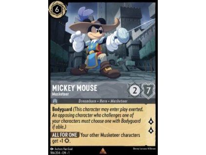 Mickey Mouse - Musketeer