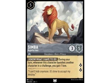 Simba - Rightful Heir