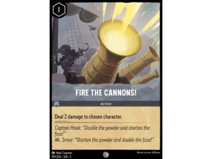 Fire the Cannons!