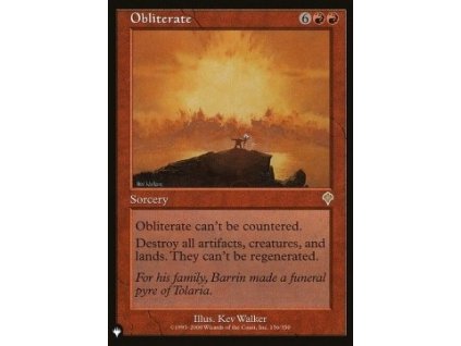 Obliterate