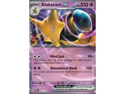 Alakazam ex (MEW 065)