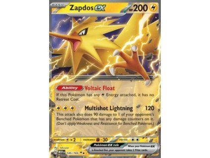 Zapdos ex (MEW 145)