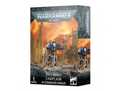 Warhammer 40,000 — Space Marines Chaplain in Terminator Armour