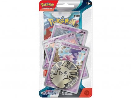 67014 pokemon tcg scarlet violet paradox rift checklane blister tinkaton