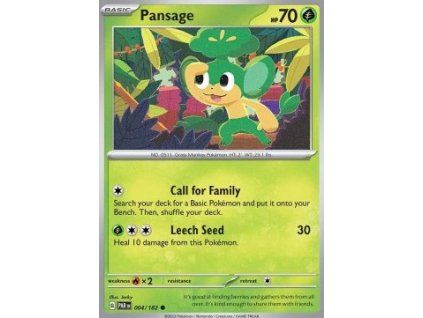 Pansage (PAR 004)