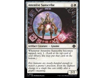 Attentive Sunscribe