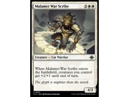 Malamet War Scribe
