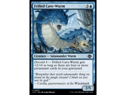 Frilled Cave-Wurm